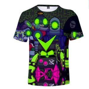 All Character Brawl Stars T-shirt Tick Barley Rico