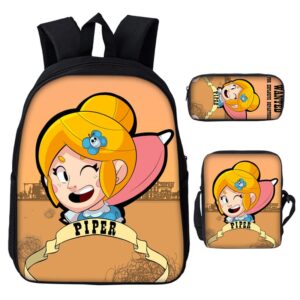 Brawl Stars Piper Backpacks Set