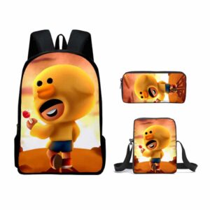 Sally Leon Brawl Stars Backpacks Set