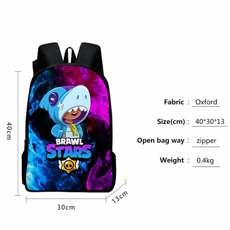 Brawl Stars Backpacks Set: Default Leon - Image 2