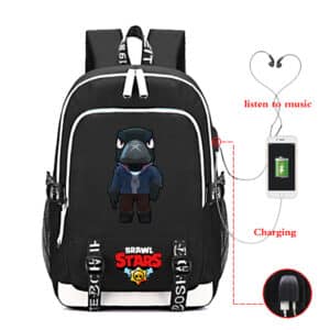 Crow Brawl Stars Backpacks
