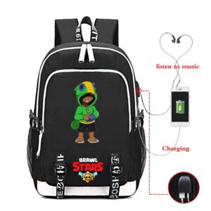 Leon Brawl Stars SchoolBag