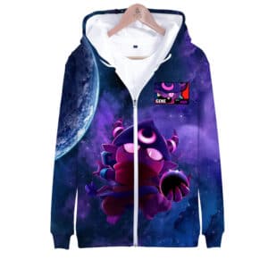 Gene Brawl Stars Zipper-up Hoodie Sweatshirt