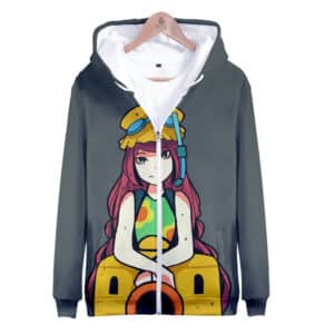 Brawl Stars Zipper-up Hoodie Sweatshirt Jessie
