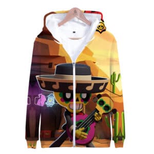 Brawl Stars Zipper-up Sweatshirt Default Poco
