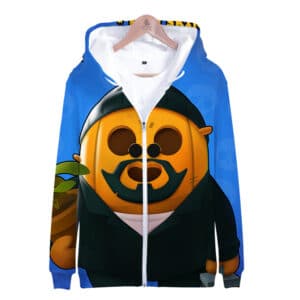 Brawl Stars Zipper-up Hoodie Sweatshirt Spike