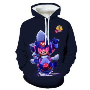 Brawl Stars Ultra Driller Jacky Hoodie Sweatshirt