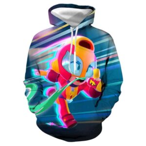 Brawl Stars Running Max Hoodie Sweatshirt