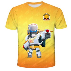 Brawl Stars T-shirt Light Mecha Bo