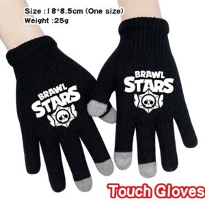 Logo Brawl Stars Touch Gloves Full Finger