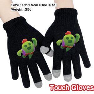 Brawl Stars Full Finger Touch Gloves Spike