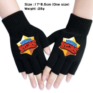 Brawl Stars Half Finger Touch Gloves