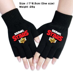 Touch Gloves Brawl Stars Half Finger