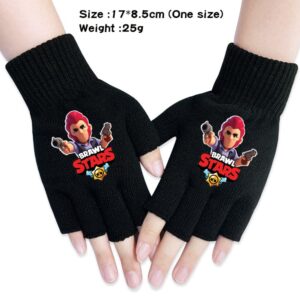 Brawl Stars Half Finger Touch Gloves Colt