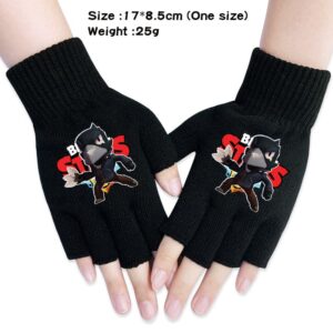 Brawl Stars Half Finger Gloves Crow