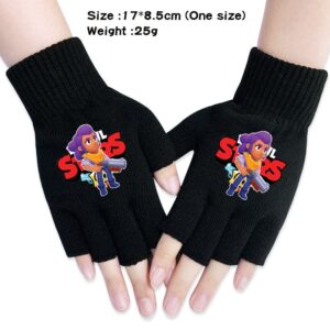 Brawl Stars Half Finger Touch Gloves Shelly