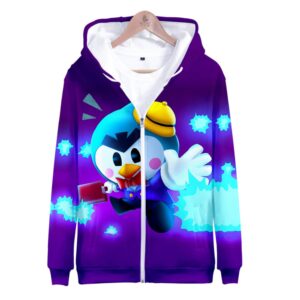 Brawl Stars Zipper-up Sweatshirt Mr. P Default