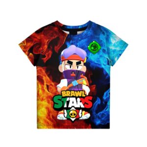 Brawl Stars T-shirt Octo Fang Roundhouse Kick