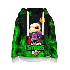 Raven Crow Skull Brawl Stars Hoodie Sweatshirt