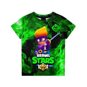 Brawl Stars Amber T-Shirt Tees Dancing Flames