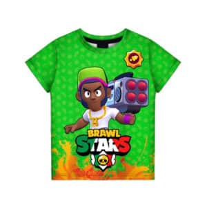 Boom Box Brock Brawl Stars T-Shirt Tees