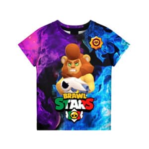 Lion Bull Brawl Stars T-Shirt Tees