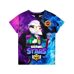 Brawl Stars Default Byron T-Shirt Tees Injection
