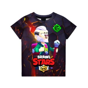 Brawl Stars Byron T-Shirt Tees Booster Shots