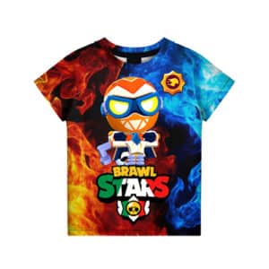 Motoqueiro Carl Brawl Stars T-Shirt Tees