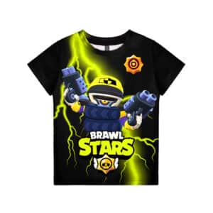 Carsh Test Darryl Brawl Stars T-Shirt Steel Hoops