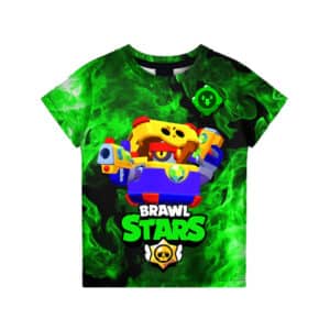 Mega Box Darryl Brawl Stars T-Shirt Tar Barrel