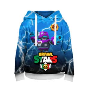 Brawl Stars D4r Ry1 Darryl Hoodie Sweatshirt