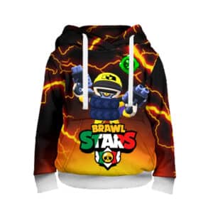 Brawl Stars Carsh Test Darryl Hoodie Sweatshirt