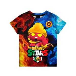 Brawl Stars T-Shirt Tees Evil Gene Spirit Slap
