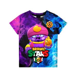 Brawl Stars T-Shirt Tees Gene Magic Puffs