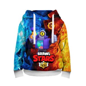 Brawl Stars Hoodie Sweatshirt Rico Robo Retreat