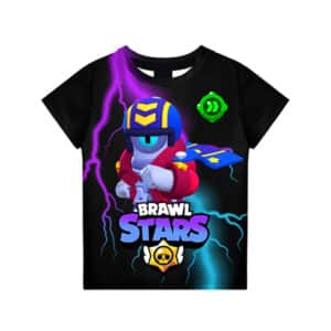 Default Stu Brawl Stars T-Shirt Tees Speed Zone