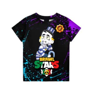Brawl-Stars-T-shirt-Tees-Gray
