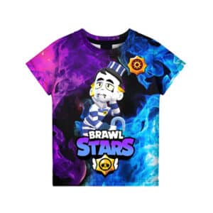 Brawl-Stars-T-shirt-Tees-Gray