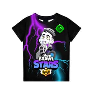 Brawl-Stars-T-shirt-Tees-Gray
