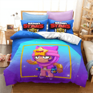 Brawl-Stars-Bedding-Set-Anime-Duvet-Cover-Quilt-Cover-Pillowcase-Double-Size-Kids-Bedroom