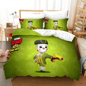 Brawl-Stars-Bedding-Set-Anime-Duvet-Cover-Quilt-Cover-Pillowcase-Double-Size-Kids-Bedroom