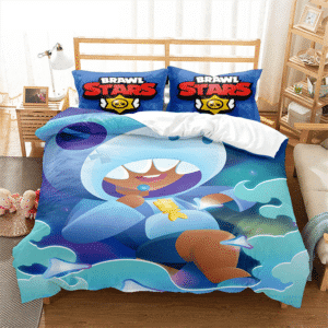 Brawl-Stars-Bedding-Set-Anime-Duvet-Cover-Quilt-Cover-Pillowcase-Double-Size-Kids-Bedroom