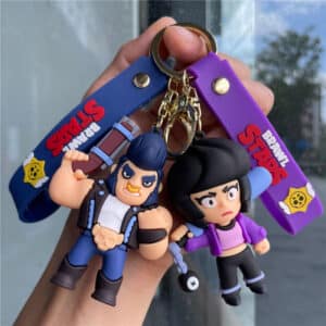Brawl Stars Figures Keychain: Bibi & Bull