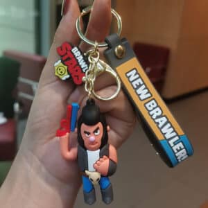 Brawl Stars Bull Figures Keychain