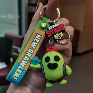 Brawl Stars Spike Figures Keychain
