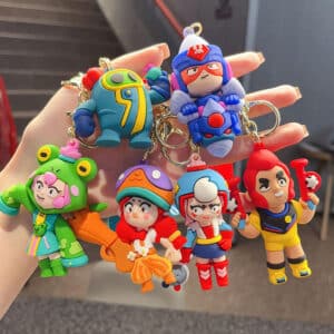 6pcs/set Brawl Stars Figures Set