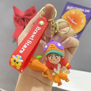 Brawl Stars Figures Jessie Keychain